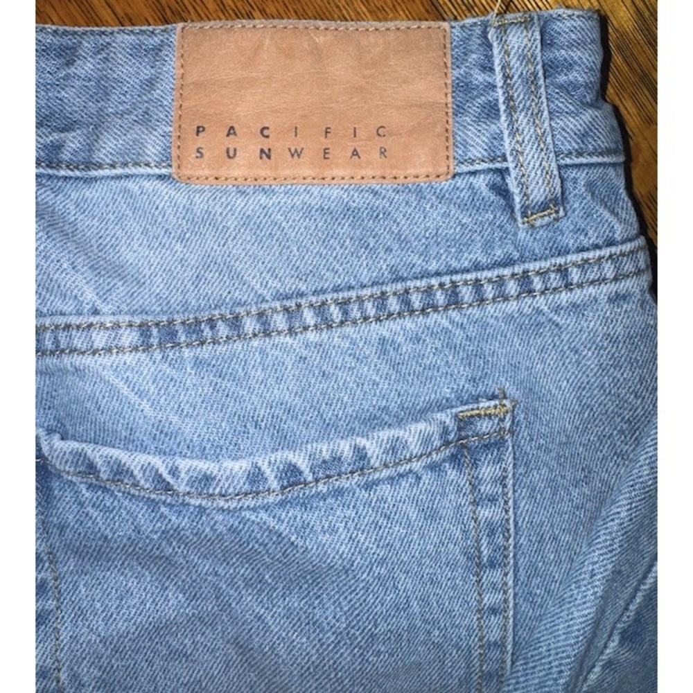 PacSun Womens Light Wash High Rise Wide Leg Relaxed Denim Jeans Size 26 - Picture 3 of 6
